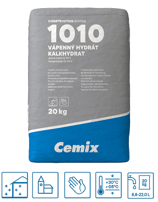 cemix 1010 vápenný hydrát